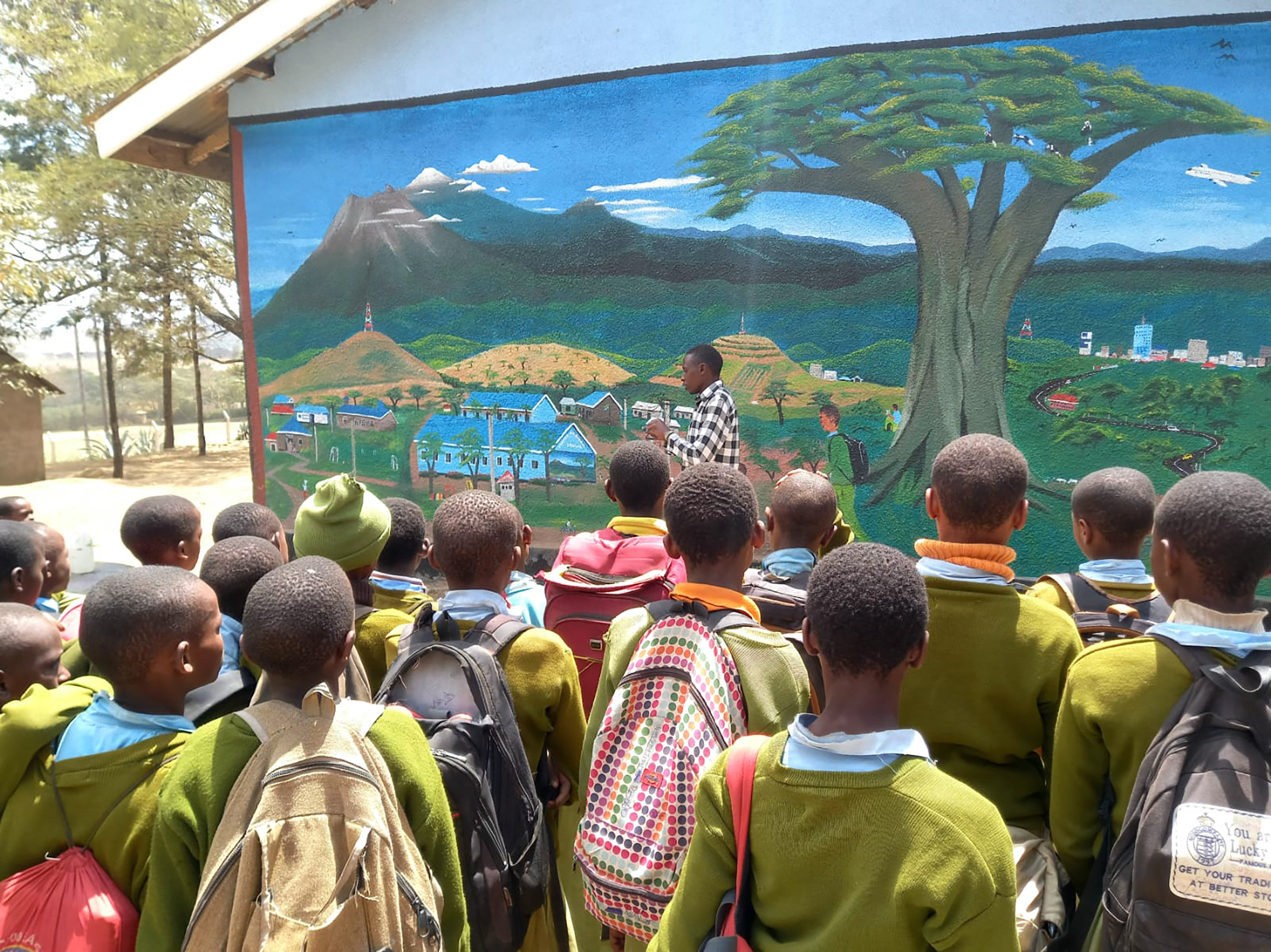 Ndifo community mural